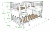 maten bed ortelle