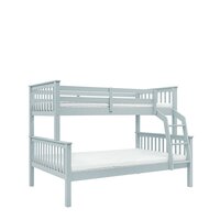 Collet spijlen trio stapelbed blauw 90x200/120x200