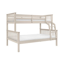 Collet spijlen trio stapelbed cashmere 90x200/120x200