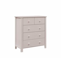 Collet 5 laden commode roze