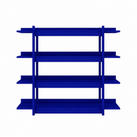 Frame boekenrek diep blauw