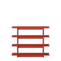 Frame boekenrek rood