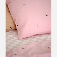 Studio Ditte dekbedovertrek kersen roze 1 persoons 140x200/220