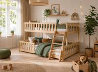 neviana stapelbed 90x200/120x200 grenen naturel