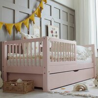 Basic Alto plus 80x160 roze grenen