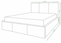 maten Merine bed 120x200