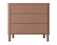 Dot 3 laden commode terracotta
