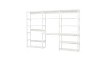 Hoppekids Storey wandkast met  12 planken + bureaublad