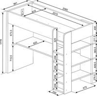 jules hoogslaper maten