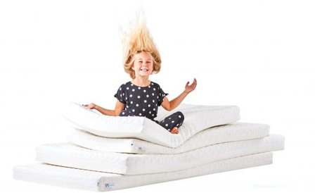 Plunderen Bewijzen Komkommer Hoppekids Eco Dream Waterlily 90x200x9 matras Nordic Eco Label -  Kinderbeddenstore