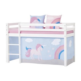 optie unicorn tent en kussens