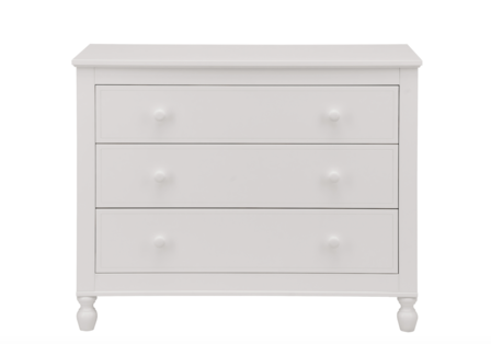 Infanskids Klaudia 3 laden commode wit 