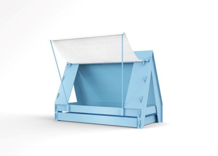 mathy by bols tent bed azur blauw