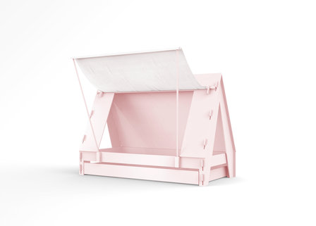 mathy by bols tent bed poeder roze