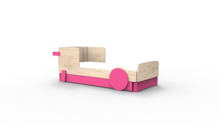 mathy by bols discovery bed met lade fucshia roze