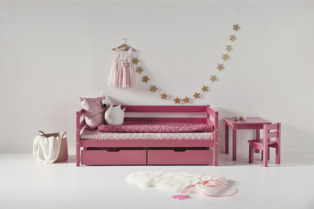 sfeer beeld eco comfort bed roze