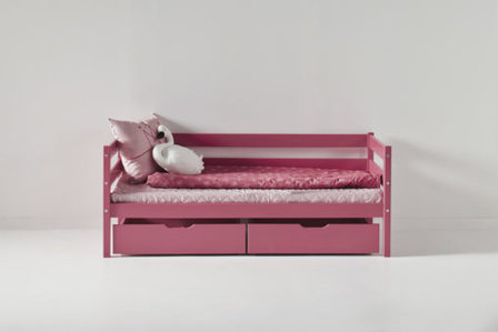 hoppekids eco comfort 70x160 bed roze
