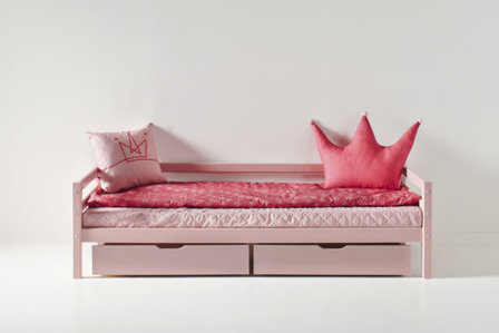 hoppekids eco dream my color bed pale rose