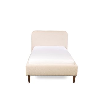 Kidsdepot Juna 140x200 luxe gestoffeerd twijfelaar bed