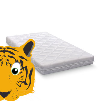 ABZ twijfelaar matras Tijger Ergo plus 120x200 HR40 koudschuim 