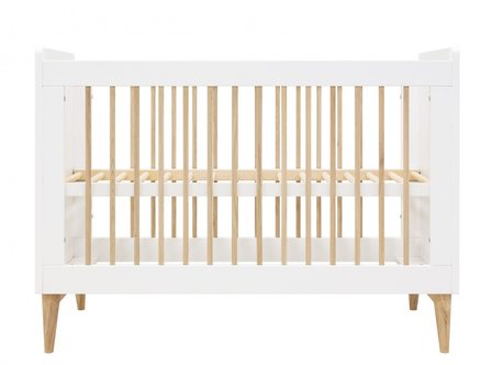 Bopita Paris 2-delige babykamer wit - eiken