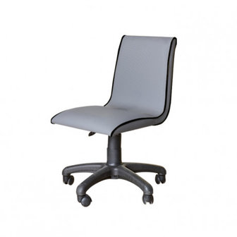Smart bureaustoel grijs zwart