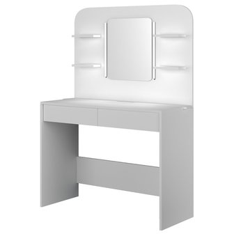 Trasman Vanity secret make-up tafel wit