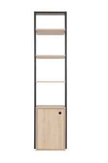 Duplex open rack XL naturel / zwart 