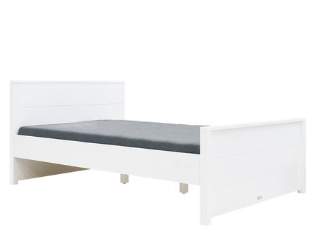 Bopita Bobby bed hoog hoofdeinde 140x200 wit 