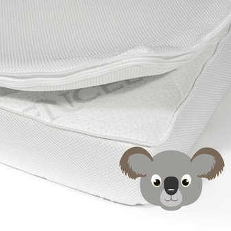 Zzzoo babymatras Koala 60x120 hybride HY32 + Airgosafe topper 