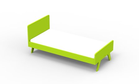 madavin bed 90x200 appel groen