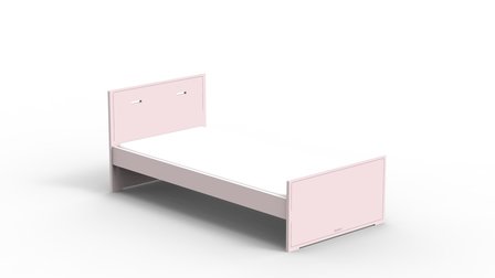 madaket bed 90x200 poeder roze