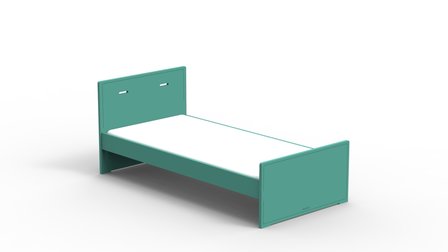 madaket bed 90x200 licht groen