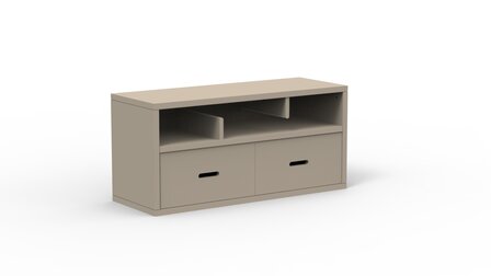 madaket wandkast met plank taupe