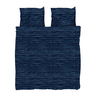 snurk dekbedovertrek midnight blue 
