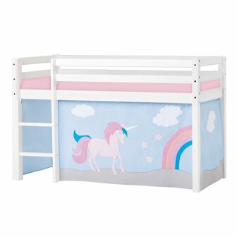 halfhoog 70x160 met unicorn tent