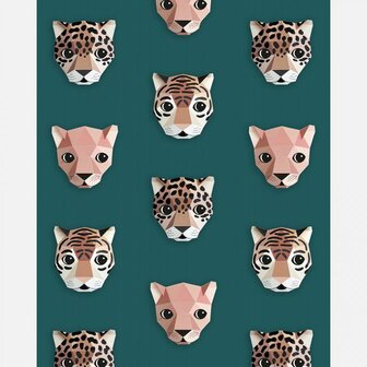 Studio Ditte Panthera behang groen