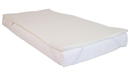 Airgosafe 70x150 topper met matras