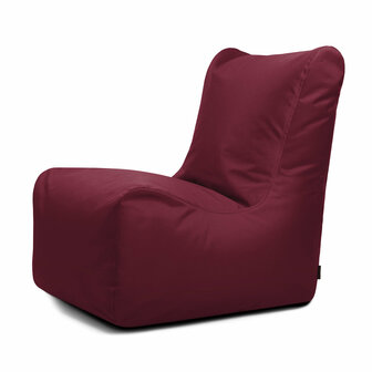 Slowdown seat zitzak ox wijn rood