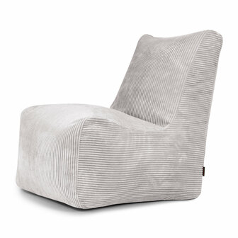 Slowdown zitzak seat waves wit grijs
