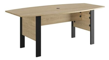 Gami Faro ovale tafel 200x100 eiken look