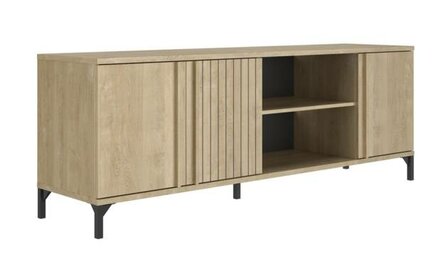 Gami Faro laag dressoir eiken look
