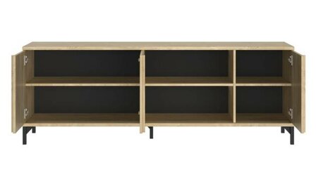 Gami Faro laag dressoir eiken look