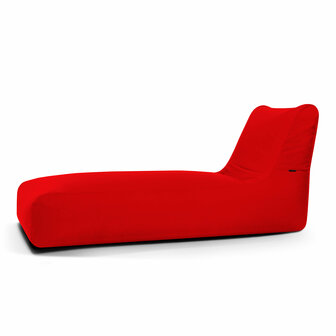 Slowdown sunbed zitzak outdoor colorin rood