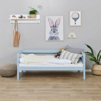 Hoppekids Eco comfort peuterbed 70x160 grenen Dream blue