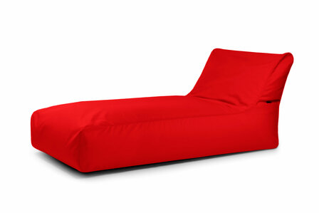 Slowdown sunbed 90 zitzak outdoor colorin rood