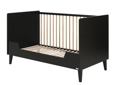 ToiToikids Xem bedbank 70x140 zwart naturel