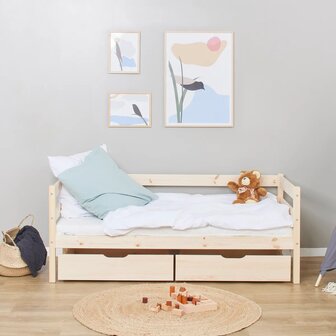 tsunami metaal Bijna Hoppekids Eco Comfort peuterbed 70x160 grenen naturel - Kinderbeddenstore