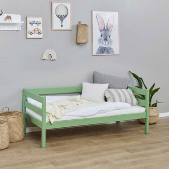 hoppekids eco comfort pale green 70x160