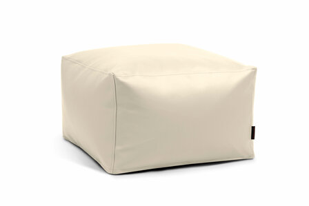 pusku pusku softbox zitzak outside kunstleder beige